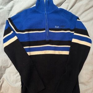 vintage elle sports zip up sweater